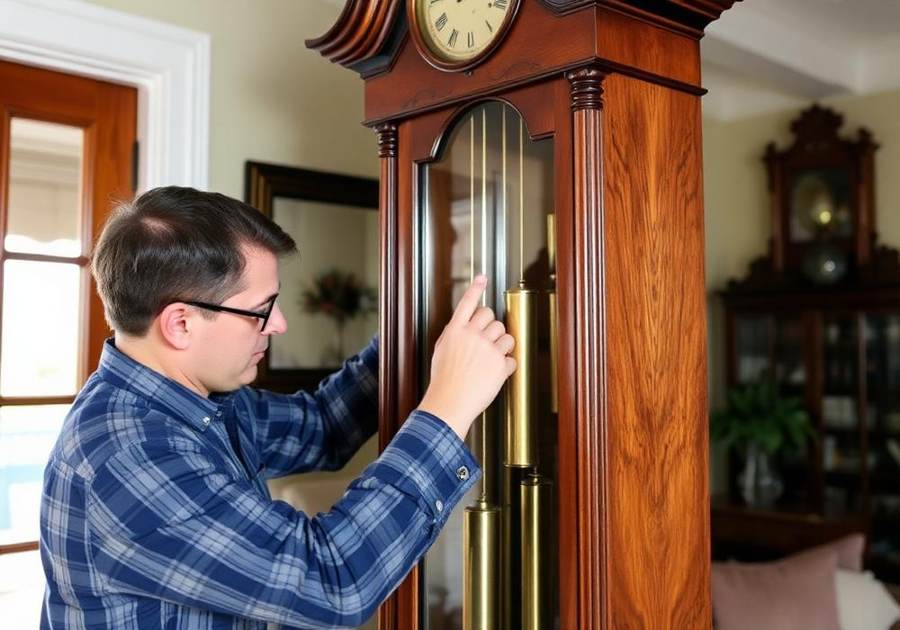 Residential Clock Repair performed by Wyattviano Co. in Glendale, Arizona
